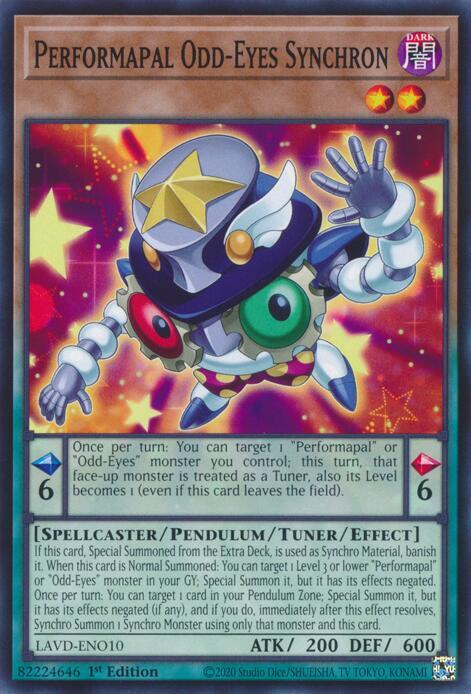 Performapal Odd-Eyes Synchron card image