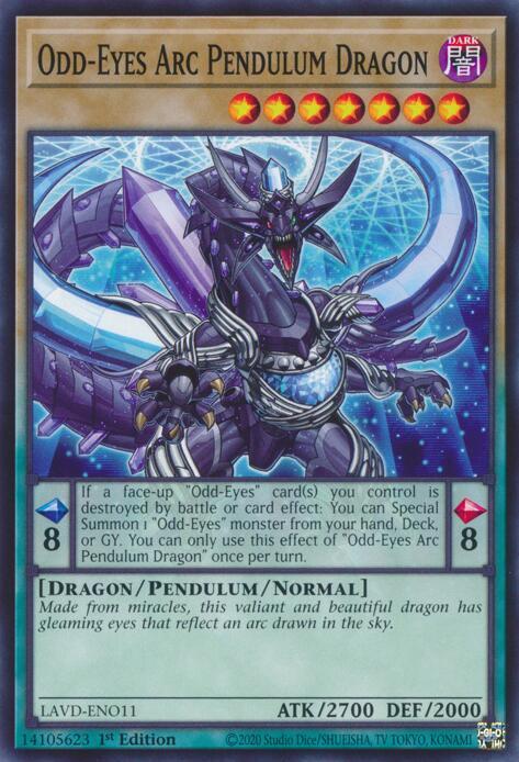 Odd-Eyes Arc Pendulum Dragon card image