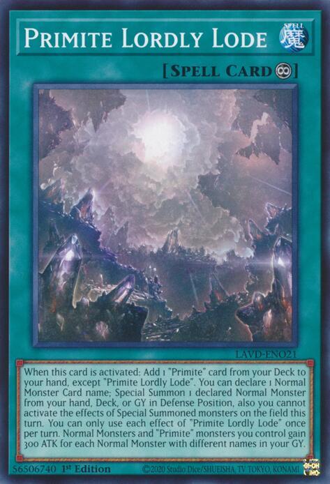 Primite Lordly Lode card image