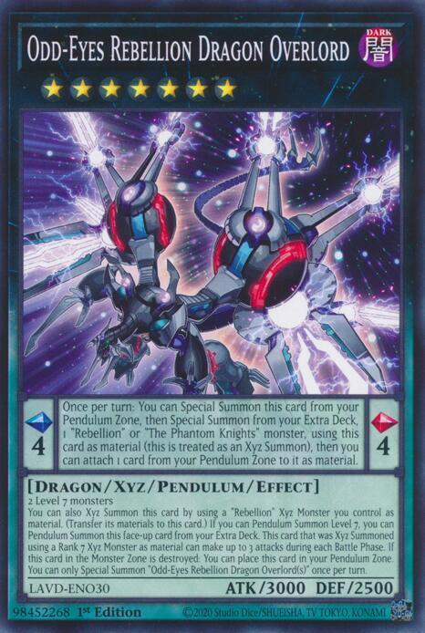 Odd-Eyes Rebellion Dragon Overlord card image