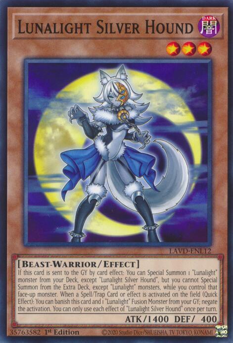 Lunalight Silver Hound card image