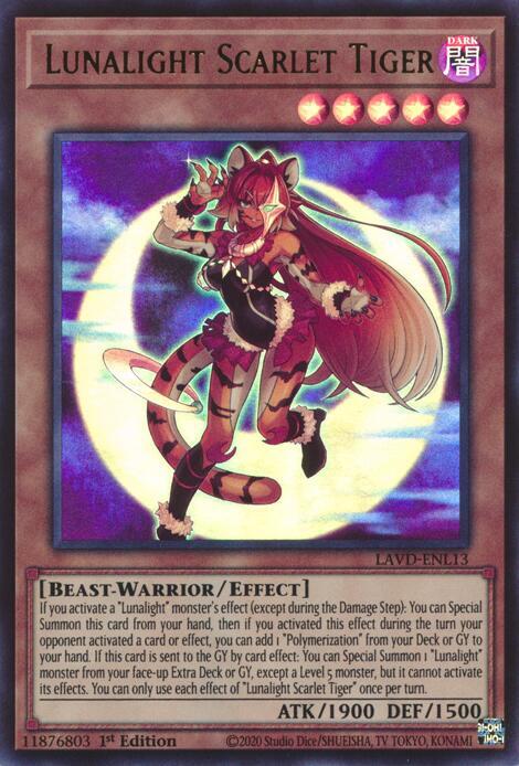 Lunalight Scarlet Tiger card image