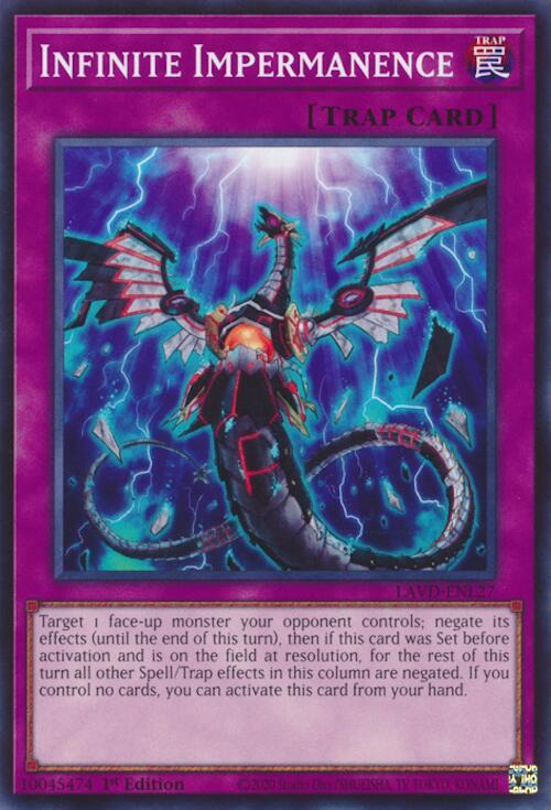 Infinite Impermanence (LAVD-ENL27) card image