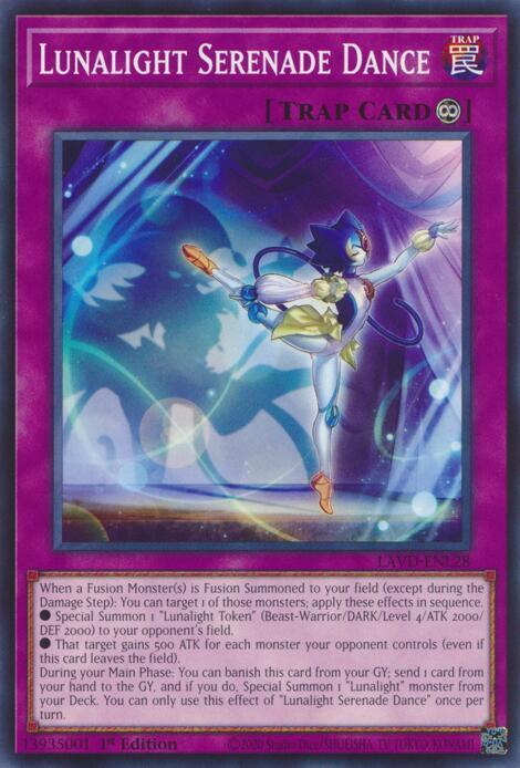 Lunalight Serenade Dance card image