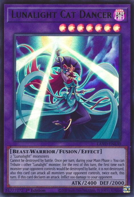 Lunalight Cat Dancer card image