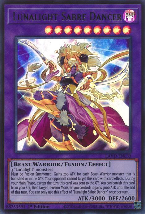 Lunalight Sabre Dancer card image