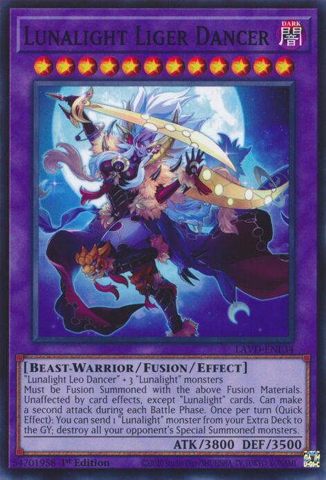 Lunalight Liger Dancer card image