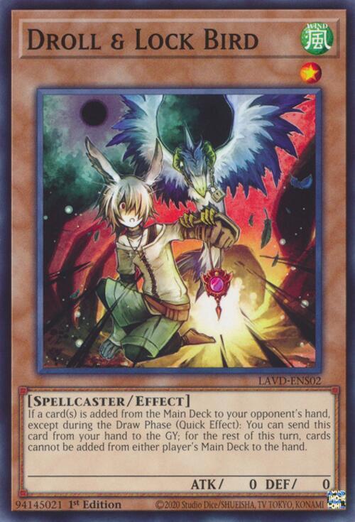 Droll & Lock Bird (LAVD-ENS02) card image