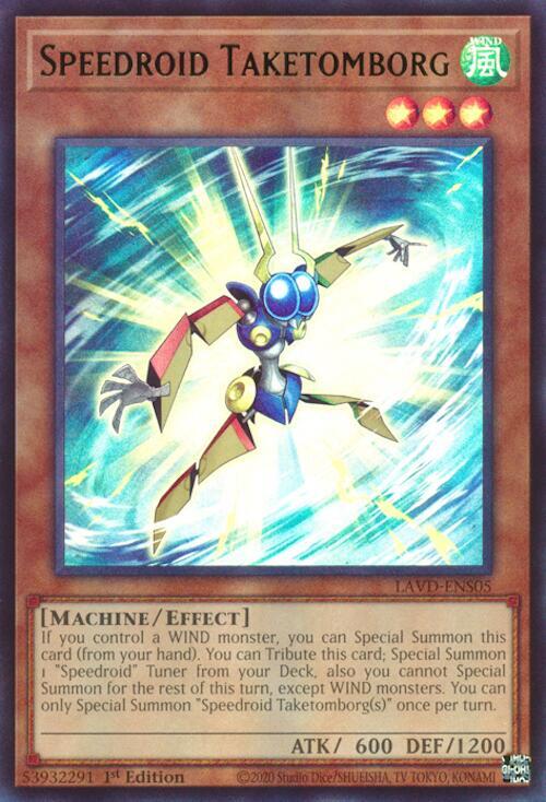 Speedroid Taketomborg (UR) card image