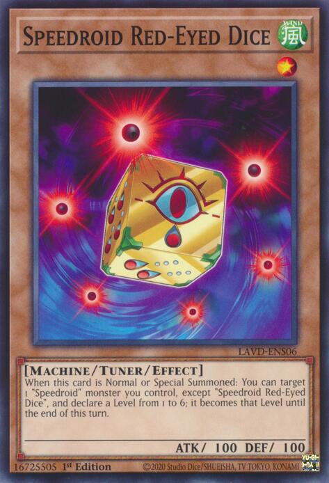 Speedroid Red-Eyed Dice card image