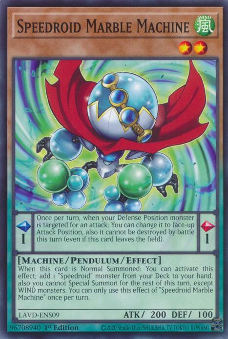 Speedroid Marble Machine card image