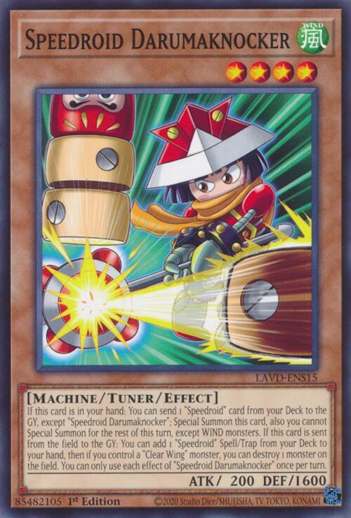 Speedroid Darumaknocker (UR) card image