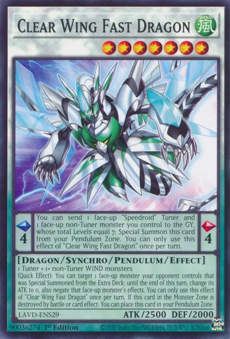 Clear Wing Fast Dragon card image
