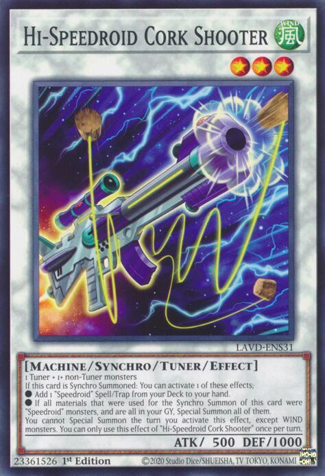 Hi-Speedroid Cork Shooter card image
