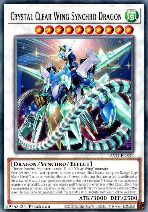 Crystal Clear Wing Synchro Dragon card image