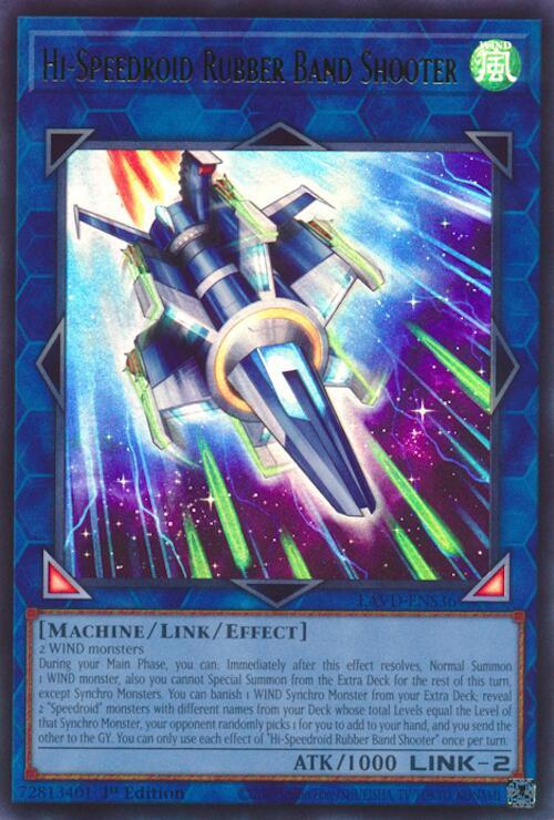 Hi-Speedroid Rubber Band Shooter (UR) card image