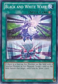 Black and White Wave card image