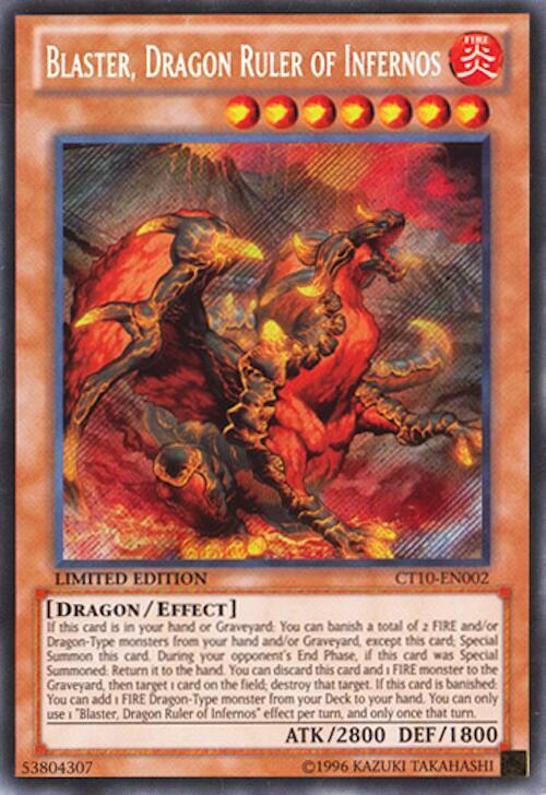 Blaster, Dragon Ruler of Infernos card image