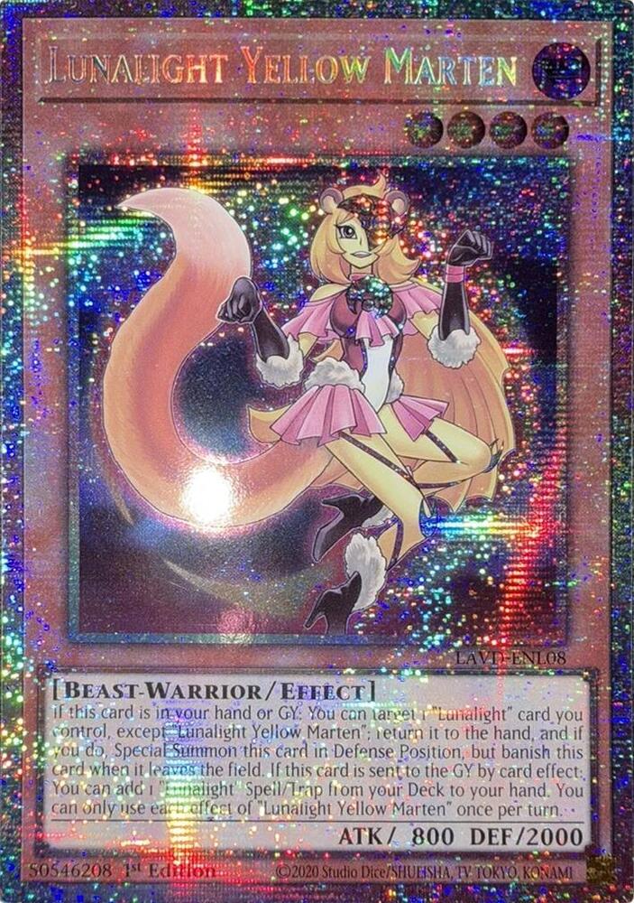 Lunalight Yellow Marten (Starlight Rare) card image