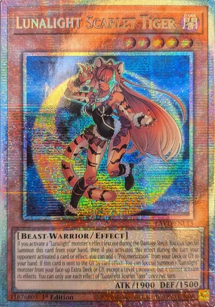 Lunalight Scarlet Tiger (Starlight Rare) card image