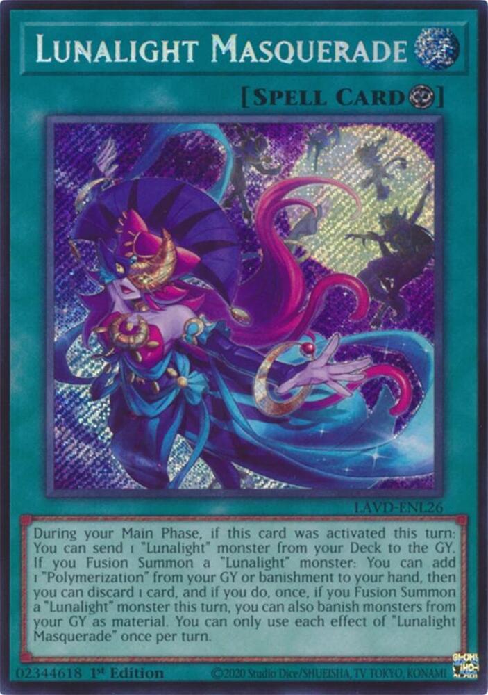 Lunalight Masquerade (Secret Rare) card image