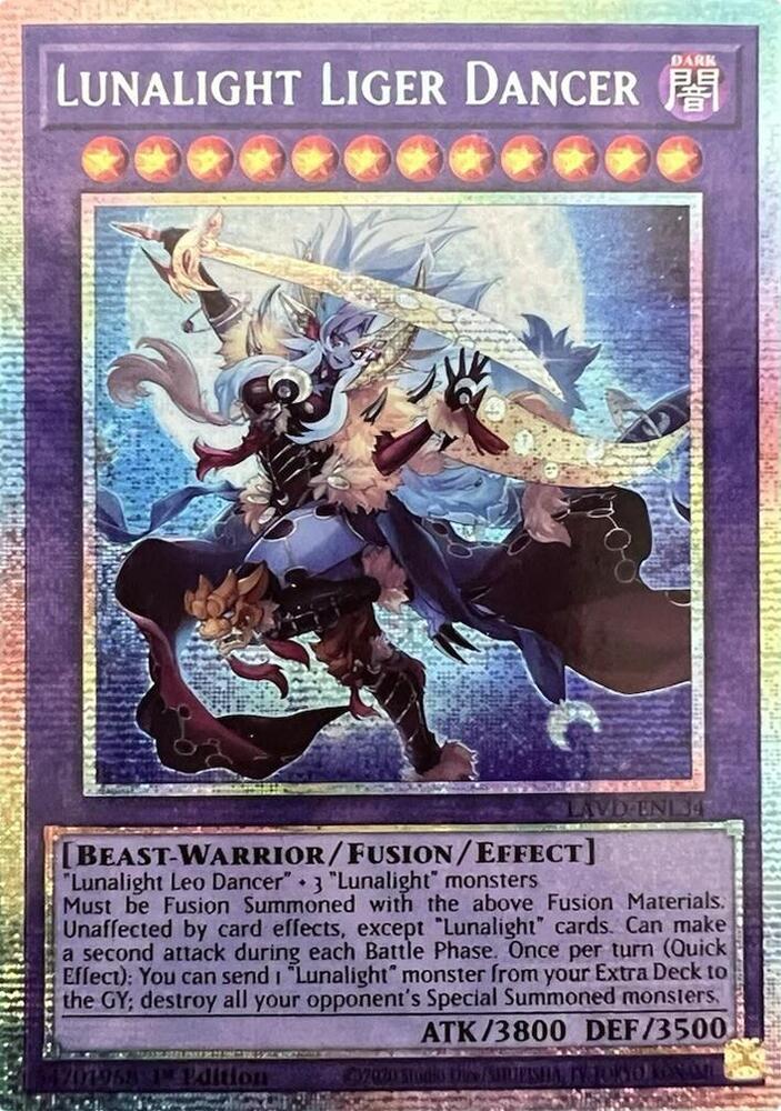 Lunalight Liger Dancer (Starlight Rare) card image