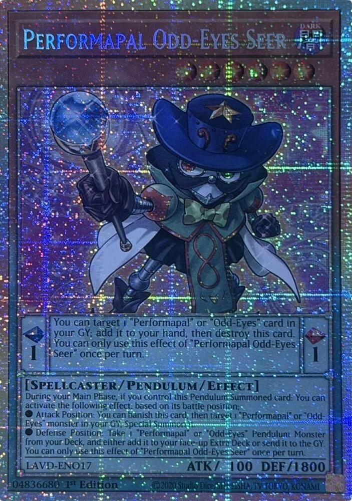 Performapal Odd-Eyes Seer (Starlight Rare) card image