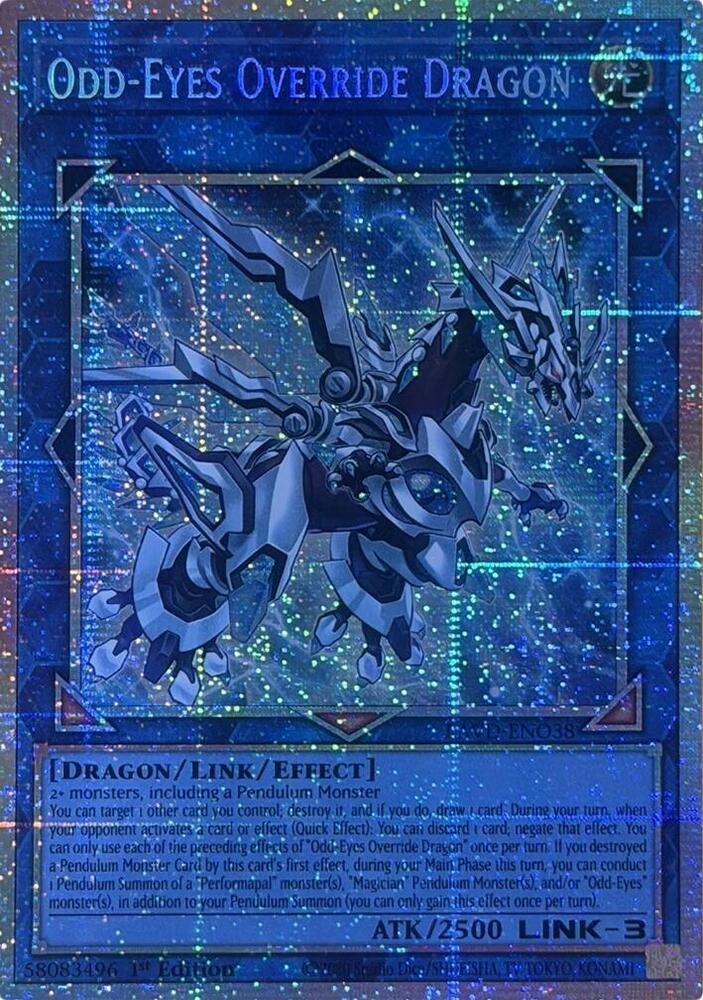 Odd-Eyes Override Dragon (Starlight Rare) card image