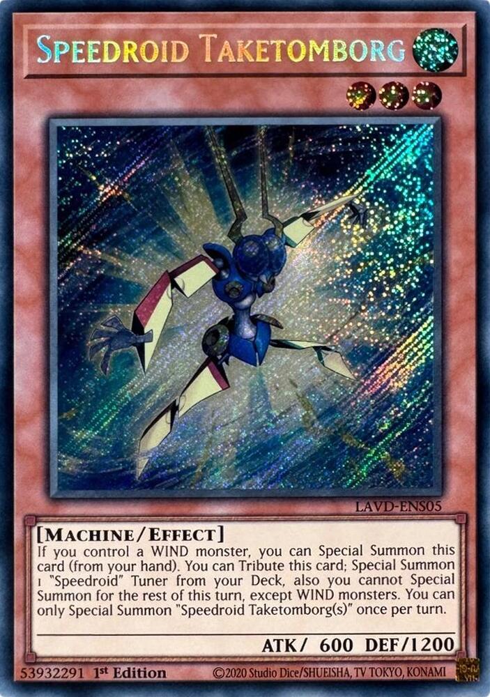 Speedroid Taketomborg (Secret Rare) card image