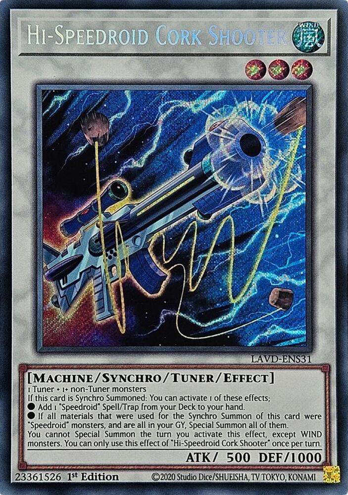 Hi-Speedroid Cork Shooter (Secret Rare) card image