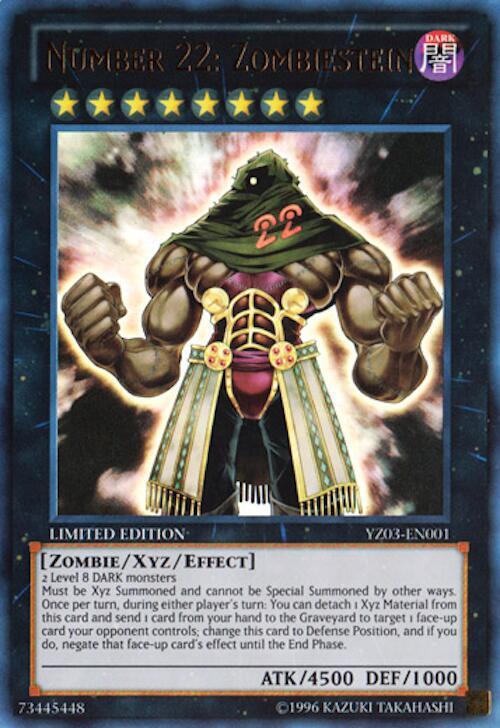 Number 22: Zombiestein card image