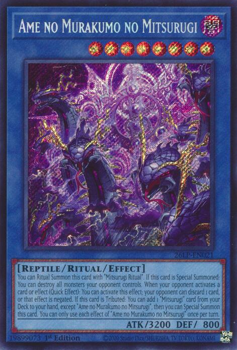 Ame no Murakumo no Mitsurugi (Secret Rare) card image