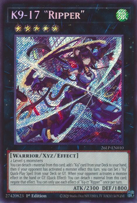 K9-17 Ripper (Secret Rare) card image