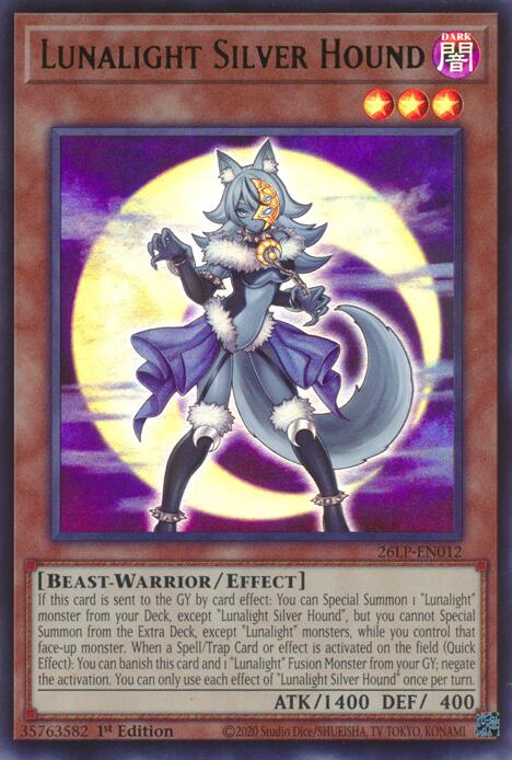 Lunalight Silver Hound card image