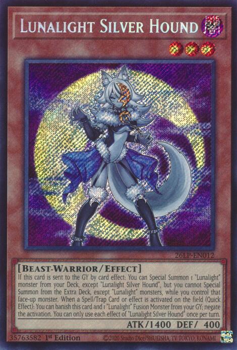 Lunalight Silver Hound (Secret Rare) card image