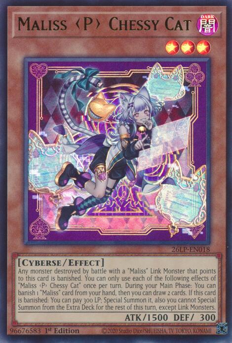 Maliss P Chessy Cat card image