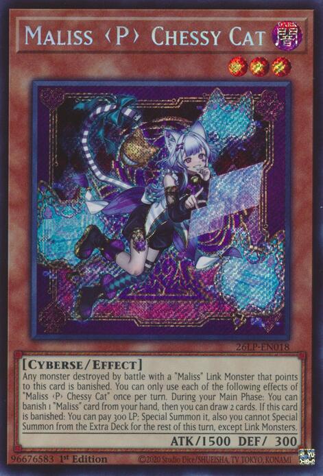 Maliss P Chessy Cat (Secret Rare) card image