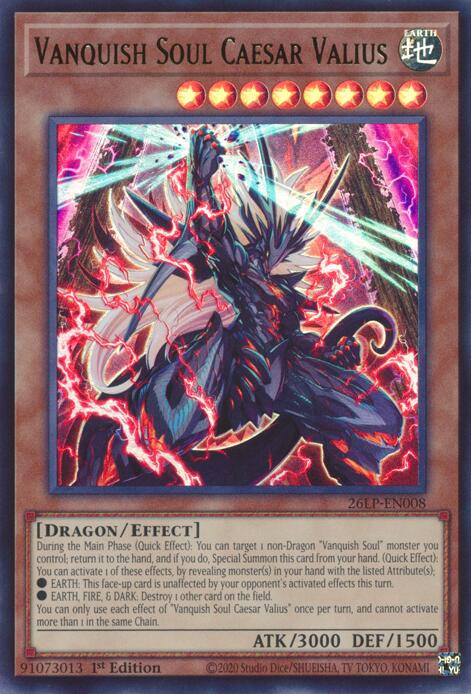 Vanquish Soul Caesar Valius card image