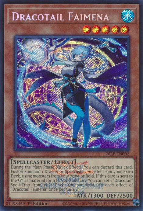 Dracotail Faimena (Emblazoned Secret Rare) card image