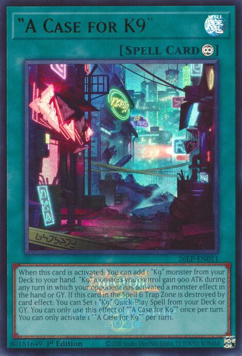 A Case for K9 (Emblazoned) card image