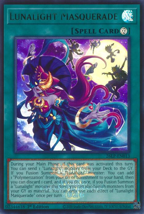 Lunalight Masquerade (Emblazoned) card image