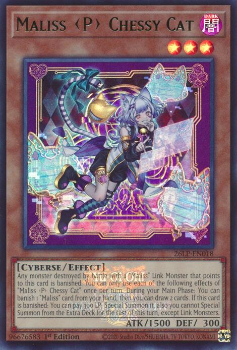 Maliss P Chessy Cat (Emblazoned) card image