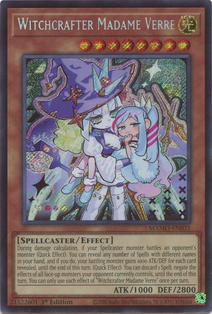 Witchcrafter Madame Verre (Secret Rare) card image