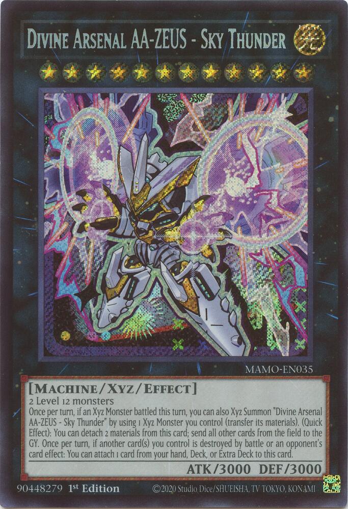 Divine Arsenal AA-ZEUS - Sky Thunder (Secret Rare) card image