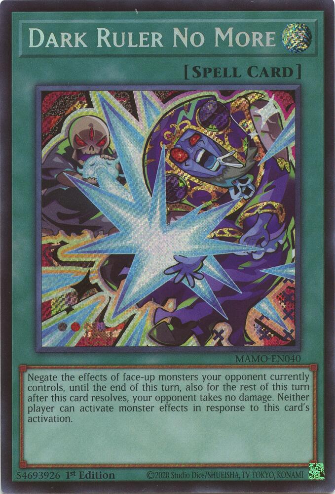 Dark Ruler No More (Secret Rare) card image