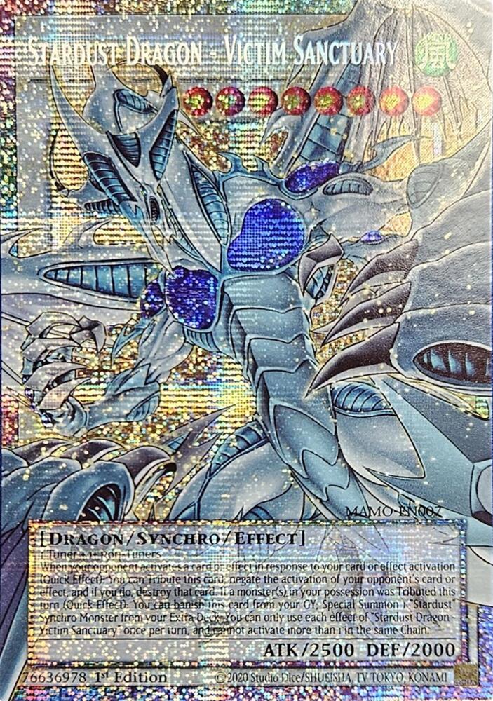 Stardust Dragon - Victim Sanctuary (Starlight Rare) (Extended Art) card image