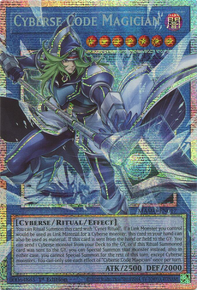 Cyberse Code Magician (Starlight Rare) (Extended Art) card image