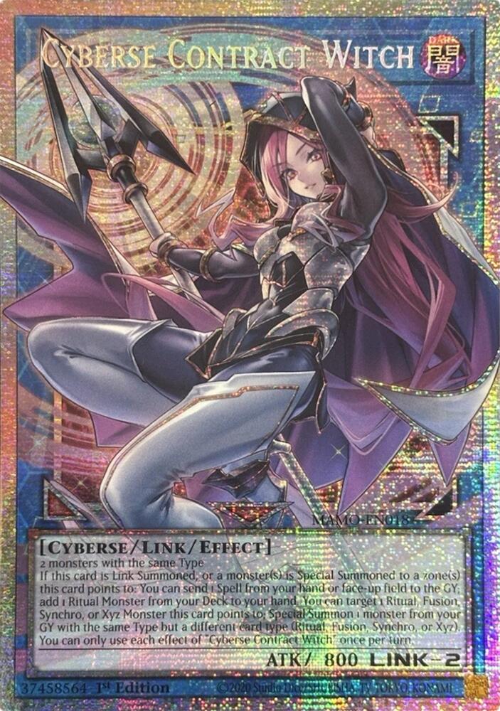 Cyberse Contract Witch (Starlight Rare) (Extended Art) card image