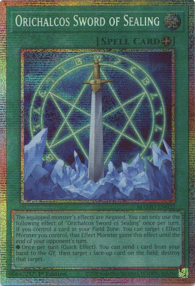 Orichalcos Sword of Sealing (Starlight Rare) card image