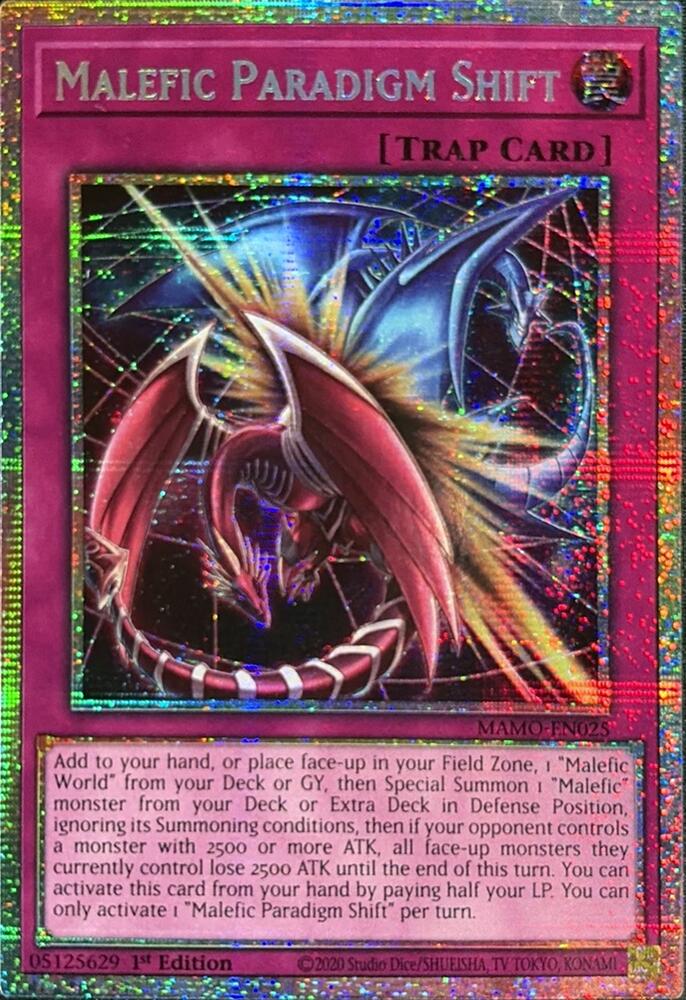 Malefic Paradigm Shift (Starlight Rare) card image